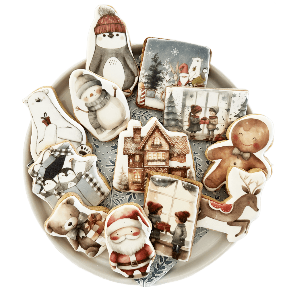 printed branded cookies