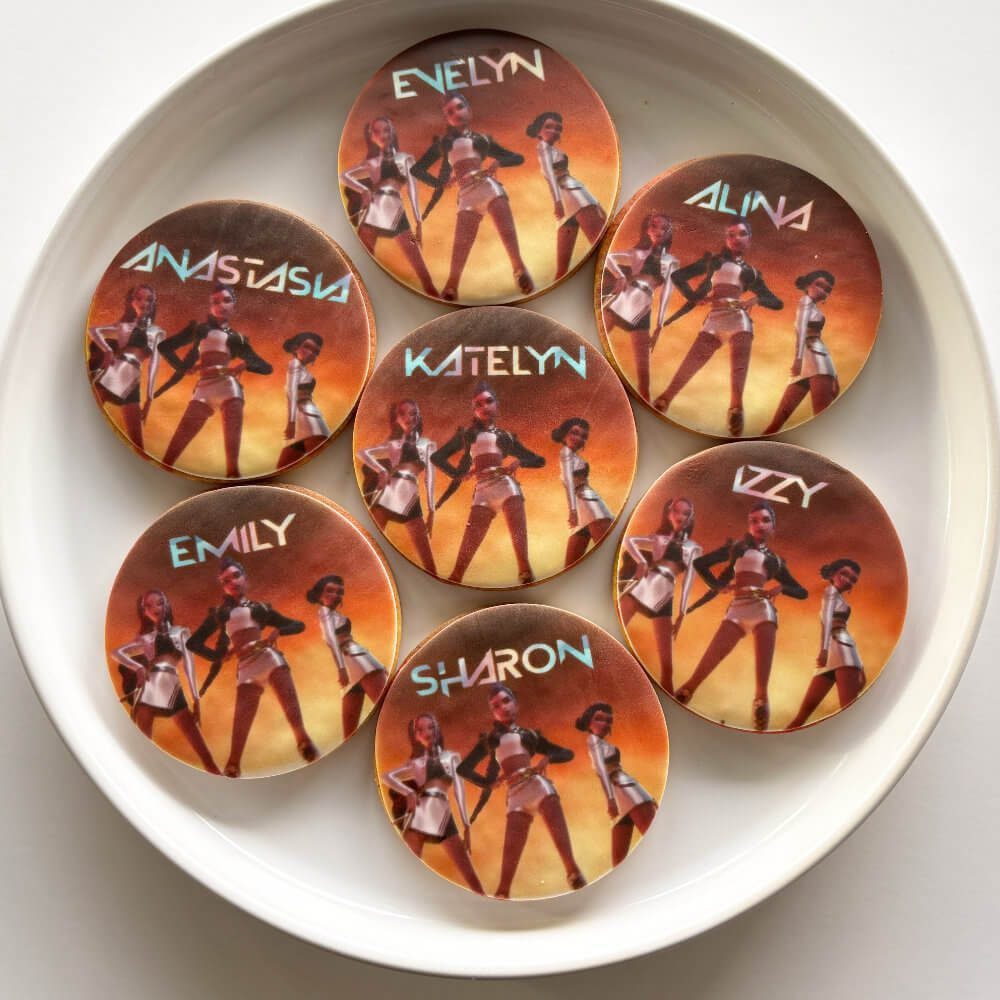k-pop demon cookies