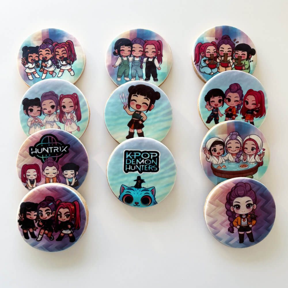 k-pop demon cookies
