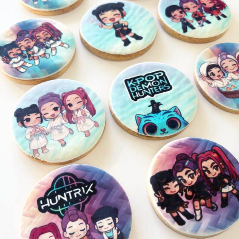 k-pop demon cookies