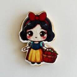 princess printed sugar cookies