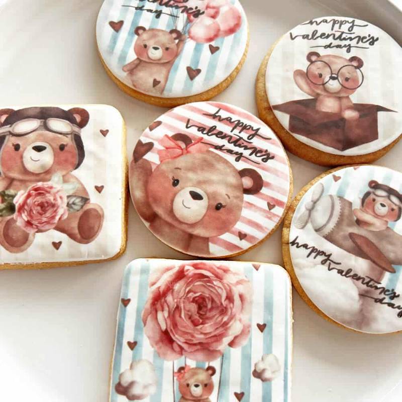 Valentine's day cookies