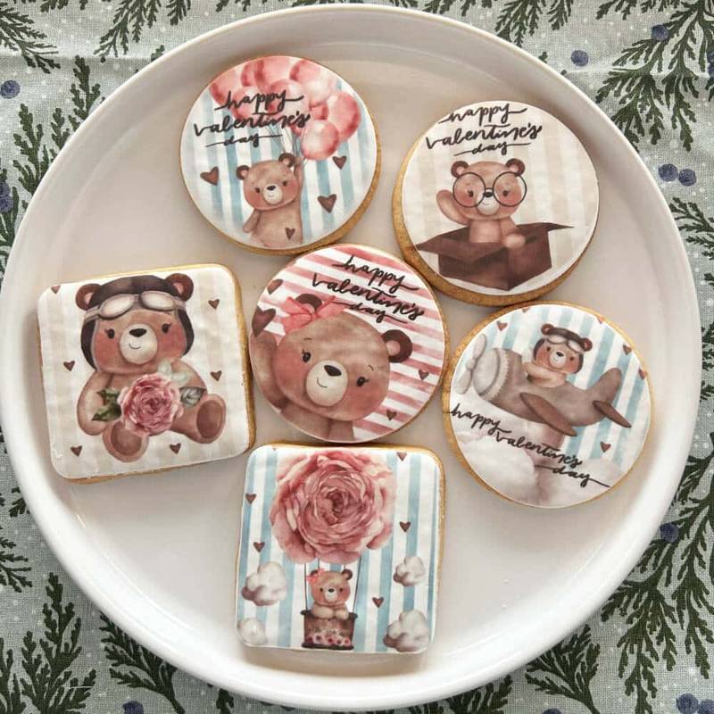 Valentine's day cookies