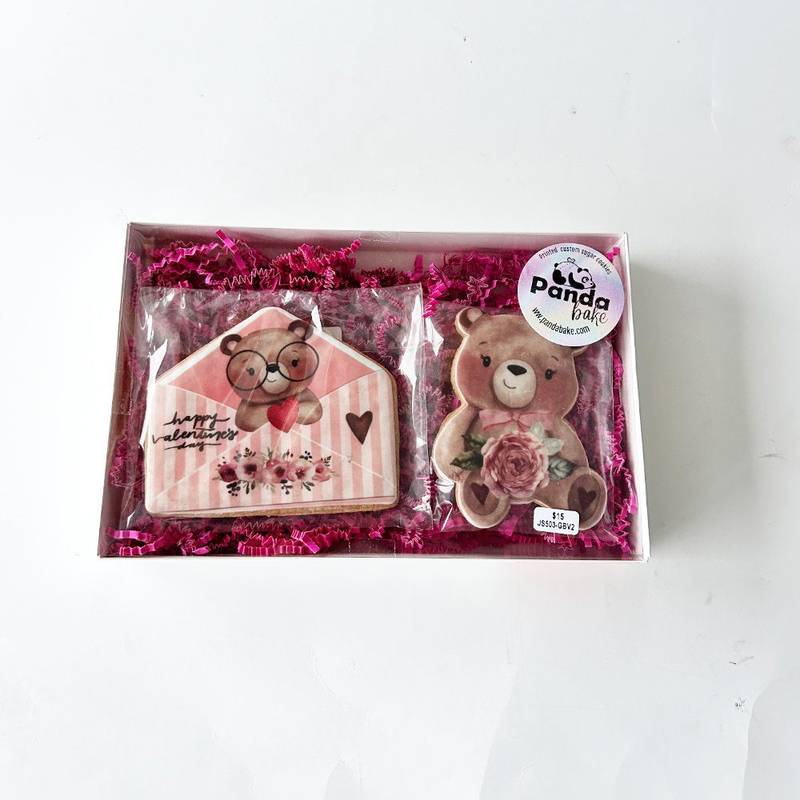 cookie gift box panda bake