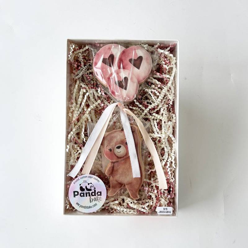 cookie gift box panda bake