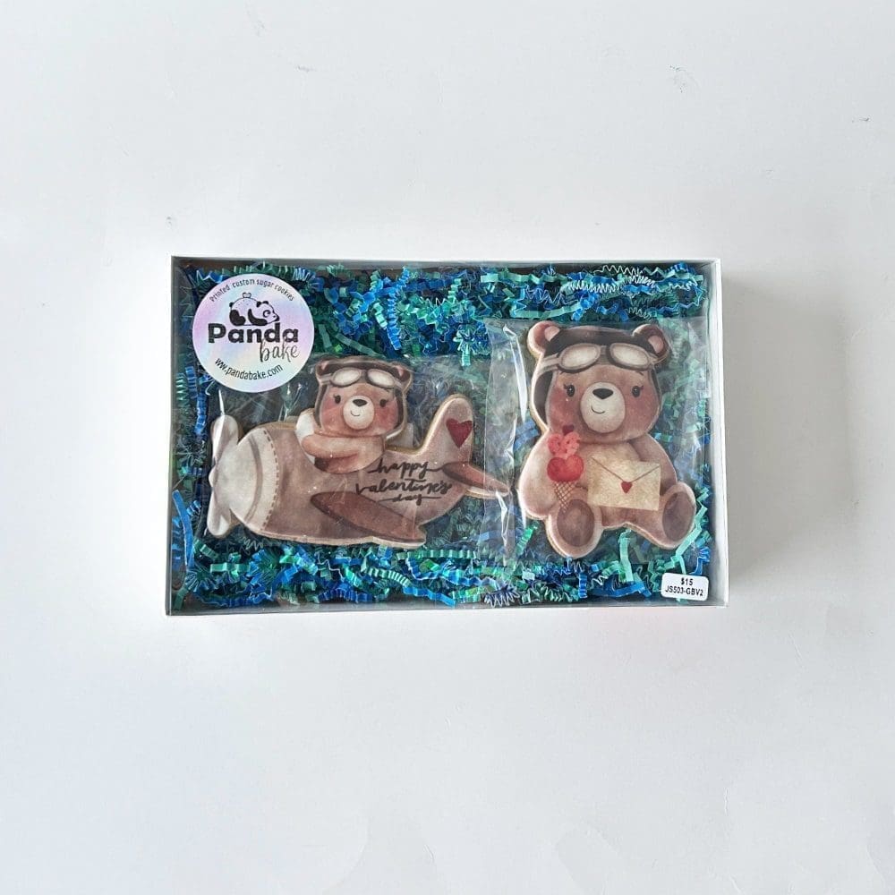 cookie gift box panda bake