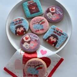 Valentine's day cookies
