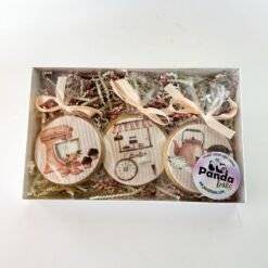 pink bake cookie gift box