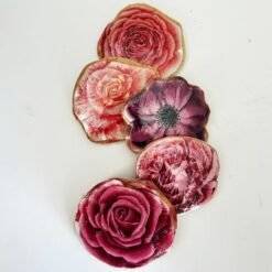 flower printed cookie