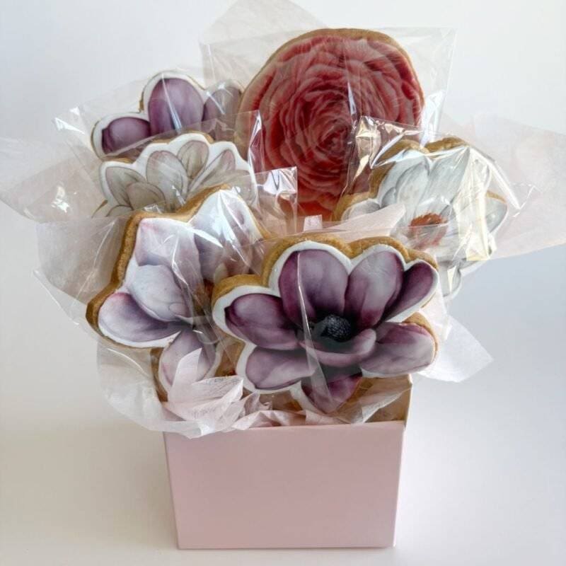 cookie bouquet printed sugar cookie