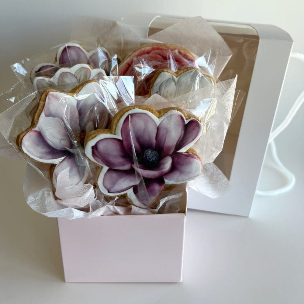 cookie bouquet printed sugar cookie