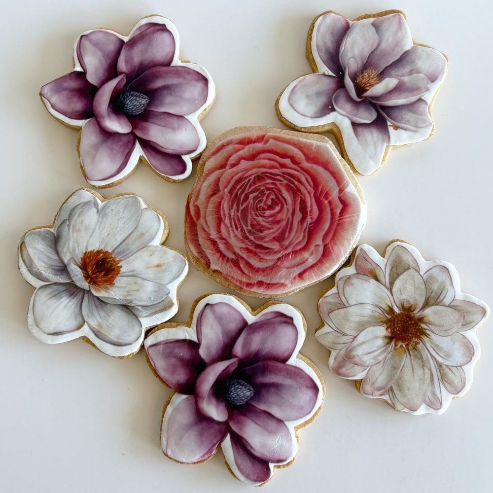 cookie bouquet printed sugar cookie