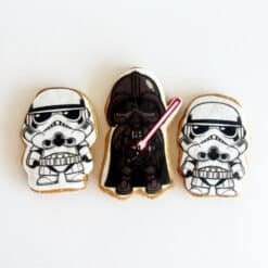 star wars printed sugar cookies