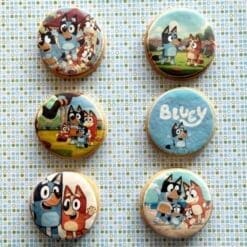 Bluey sugar cookies
