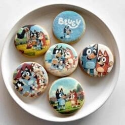 Bluey sugar cookies