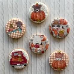 fall sugar cookies