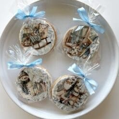 Christmas printed sugar cookies