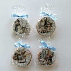 Christmas printed sugar cookies