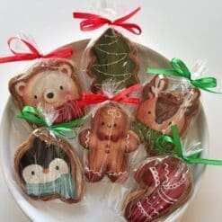 Christmas printed sugar cookies