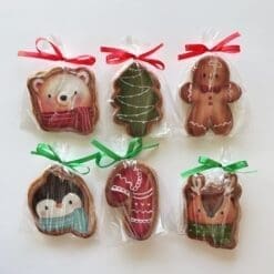 Christmas printed sugar cookies