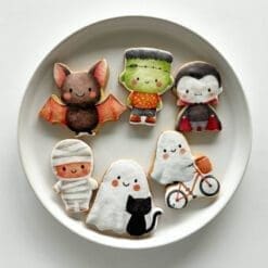 Halloween sugar cookies