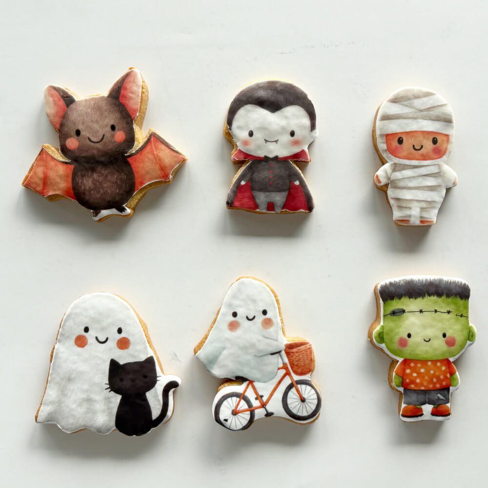 Halloween sugar cookies