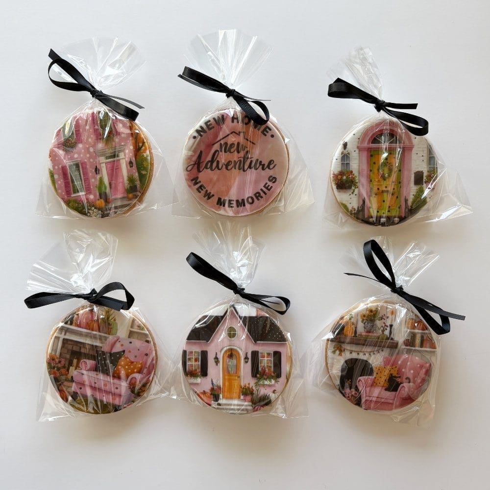 new home printed sugar cookies