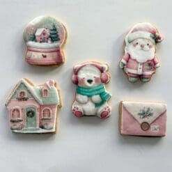 Christmas printed sugar cookies