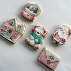 Christmas printed sugar cookies