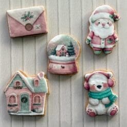 Christmas printed sugar cookies