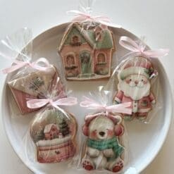Christmas printed sugar cookies